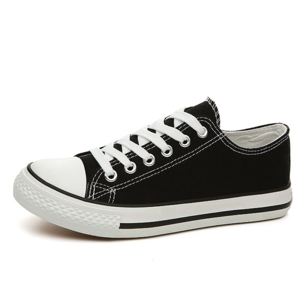 Unisex Canvas Shoes,Low Top Lace Up Fashion Casual Sneakers Casual Tennis Shoes Classic Walking Shoes-6620