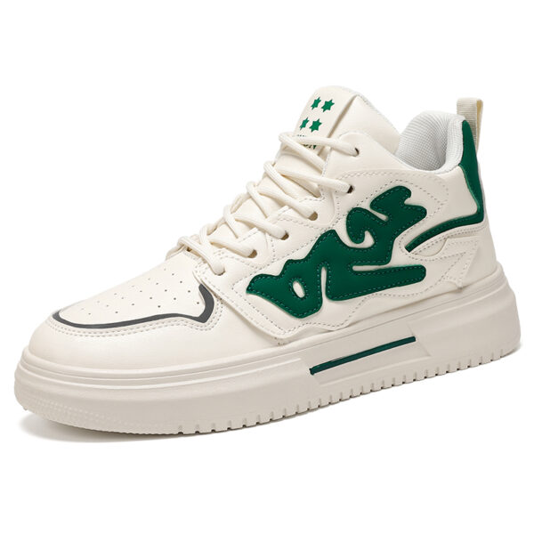 Fashion British Style Thick Sole Walking Shoes Casual Sneakers Street Style Athletic Basketball Shoes-dcy08